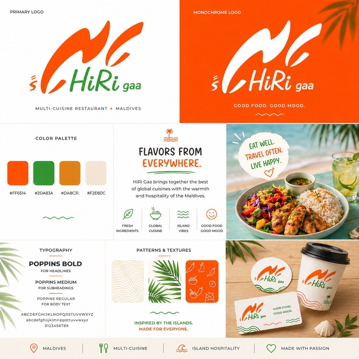 Hirigaa Cafe' Brand Guideline